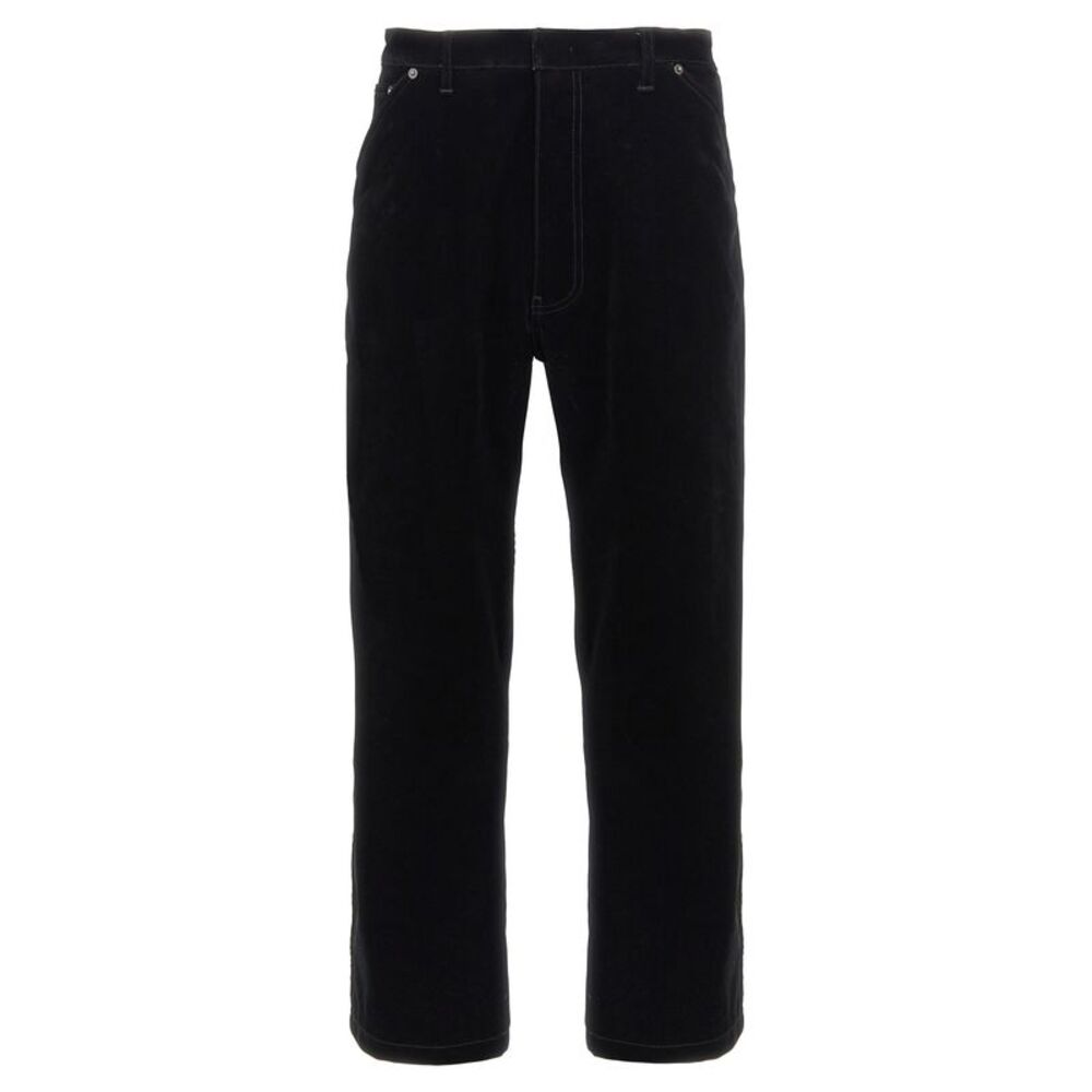 Prada Black Cotton Casual Men's Pants
